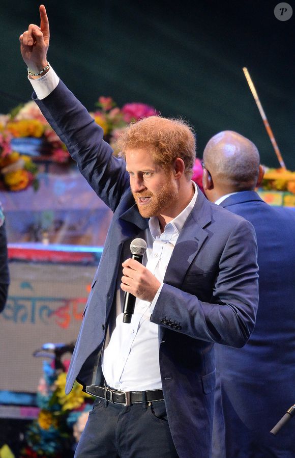 Le prince Harry au concert caritatif de la Fondation "Sentebale" au Kensington Palace à Londres, le 28 juin 2016.

Photo : Agence / Bestimage
