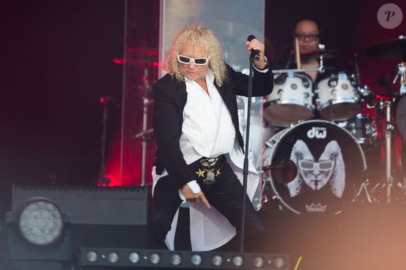 Michel Polnareff à la Fête de l'Huma en 2016 sur scène. Photo by Nasser Berzane/ABACAPRESS.COM