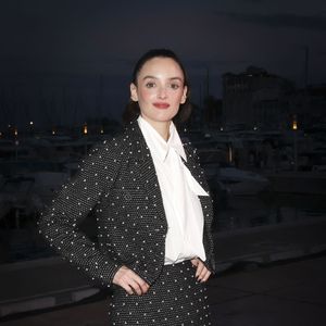 Exclusif - Rendez-vous avec Charlotte Le Bon en marge de l'émission "C à vous" lors du 77ème Festival International du Film de Cannes (14 - 25 mai 2024), le 24 mai 2024.  © Jack Tribeca / Bestimage