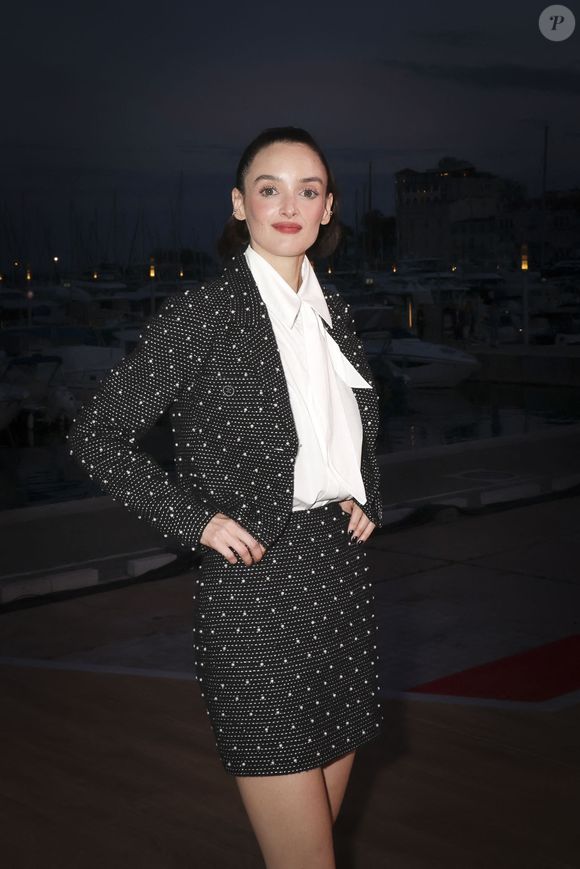 Exclusif - Rendez-vous avec Charlotte Le Bon en marge de l'émission "C à vous" lors du 77ème Festival International du Film de Cannes (14 - 25 mai 2024), le 24 mai 2024.  © Jack Tribeca / Bestimage