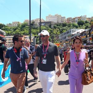 Zinedine et Veronique Zidane - Les célébrités lors du Grand Prix de Formule 1 (F1) de Monaco, le 25 mai 2025.
© Jean-François Ottonello / Nice Matin / Bestimage