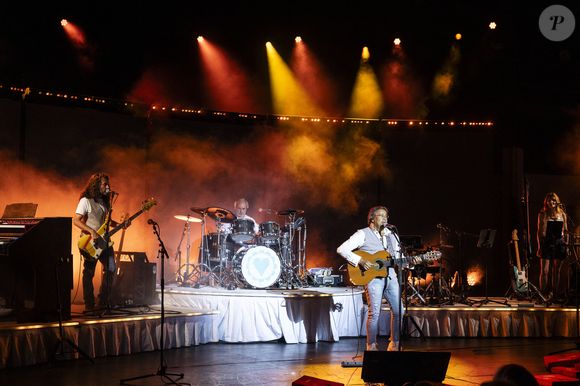 Exclusif - Laurent Voulzy - Laurent Voulzy en concert sur la scène du théâtre de Verdure lors du 41ème Festival de Ramatuelle, le 9 août 2025. 
© Cyril Bruneau / Bestimage