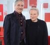 Franck Ferrand apporte son expertise historique sur la figure de Charles de Gaulle.

 Simon Abkarian et Michel Drucker lors de l'enregistrement de l'émission Vivement dimanche édition spéciale intitulée 'Général de Gaulle' au studio Rive gauche, présentée par M.Drucker et diffusée le 11 octobre sur France 3, à Paris, France, le 30 septembre 2026. © Guillaume Gaffiot/Bestimage