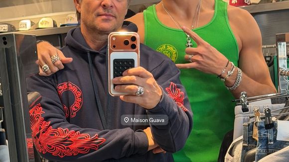 Week-end en famille pour David Hallyday et sa femme Alexandra issue d'une grande dynastie : leur fils Cameron Smet partage des images