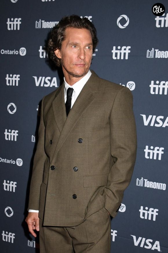 Matthew McConaughey lors de l'avant-première mondiale de The Lost Bus, organisée dans le cadre du Festival international du film de Toronto, en septembre 2025. © Backgrid USA / Bestimage
