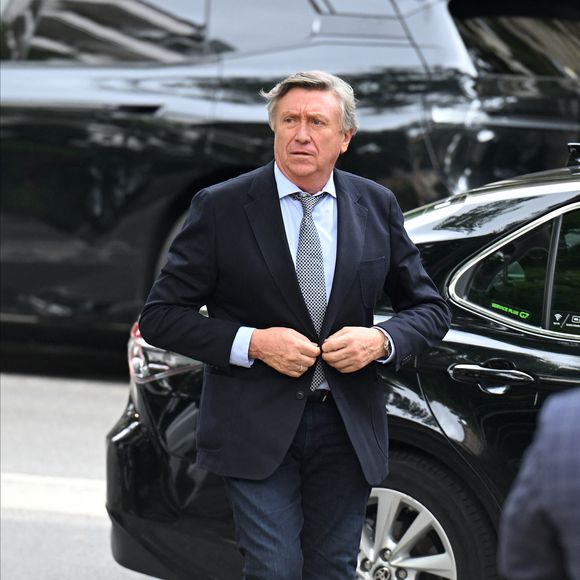 Jacques Legros - Arrivées aux obsèques de Nonce Paolini en l'église Saint-Honoré-d'Eylau, 66 bis, avenue Raymond-Poincaré à Paris, France, le 23 juillet 2024.  
Agence / Bestimage