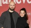 François Alu et sa compagne Denitsa Ikonomova - Avant-première du film "Hurlevent" au Grand Rex à Paris le 2 février 2026. © Coadic Guirec/Bestimage