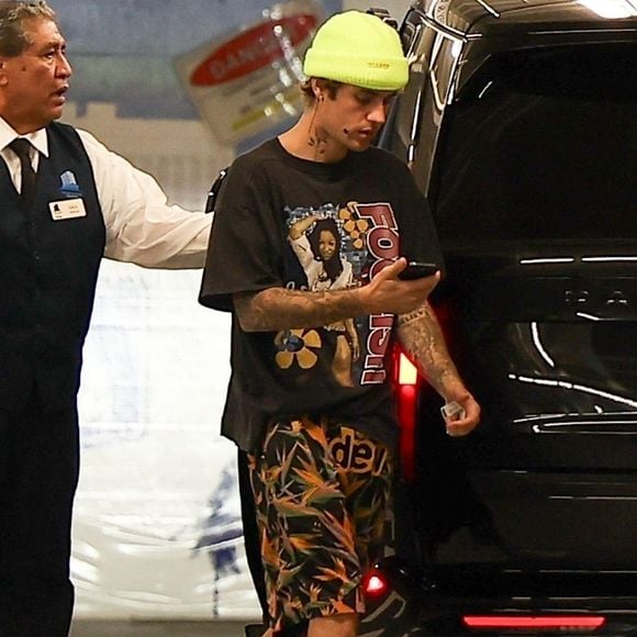 Justin Bieber se rend à l'aéroport.
Crédit : Backgrid USA / Bestimage
