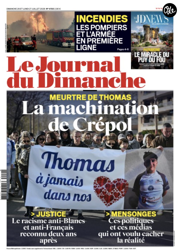 "JDD" juillet 2026