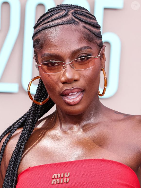 Doechii au photocall de la 25ème cérémonie des BET Awards au Peacock Theatre du L.A. Live à Los Angeles, Californie, Etats-Unis, le 9 juin 2025. © Backgrid/Bestimage