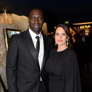 Omar Sy et sa femme Hélène - 11ème cérémonie des Globes de Cristal au Lido à Paris, le 30 janvier 2017. © Rachid Bellak/Bestimage