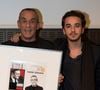 à Gala, le fils de l'animateur, Gaston, s'est confié avec émotion sur l'impact de sa belle-mère au sein de leur foyer.

Thierry Ardisson et son fils Gaston Ardisson - Cérémonie du Prix Philippe Caloni décerné à Thierry Ardisson à la SCAM, à Paris le 17 janvier 2017. 

© Pierre Perusseau/Bestimage
