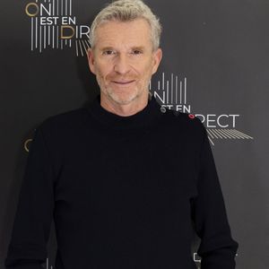 Exclusif - Denis Brogniart (Pour son livre : « Un soldat presque exemplaire » chez Flammarion) - Backstage de l'enregistrement de l'émission "On Est En Direct" (OEED), présentée par L. Ruquier, diffusée sur France 2 le 13 mars 2021. © Jack Tribeca/Bestimage