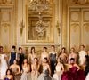 Dix-neuf participantes à cette prestigieuse soirée, toutes plus belles les unes que les autres, ont été présentées, comme le veut la tradition. 

Exclusif -  Reagan Sacks ( robe Schiaparelli Haute Couture ), Bronwyn Vance ( robe Stéphane Rolland Haute Couture ), Eirini Zarifi ( robe Deborah Milner ), Alexandra Moxey (robe Lanvin ), La princesse Eulalia d’Orléans Bourbon ( robe Tony Ward ), La princesse Isabelle d’Orléans ( robe Antonio Grimaldi ), La baronne Isabelle von Perfall ( robe Monique Lhuillier ), Ella Wadia ( robe Elie Saab Haute Couture ), Ruby Kemper (robe Chrome Hearts ), Eliza Lindroth (robe Rick Owens ), la princesse Eugenia von Hohenzollern ( robe Natan ), Joséphine Haas ( robe Guo Pei ), Jillian Chan (robe Georges Hobeika), Almudena Dailly d’Orléans ( robe Christian Dior Haute Couture ), Sarah Bae (robe Oscar de la Renta), Lady Araminta Spencer-Churchill ( robe Giorgio Armani Privé ), Carolina B. Lansing (robe Carolina Herrera), Gabrielle Janssens de Balkany ( robe Luisa Beccaria ), Alice Wang ( robe Vera Wang ) - Photo de groupe officielle avec les débutantes pour Le Bal 2025 à l’hôtel Shangri-La Paris le 28 novembre 2025.  Pascal Chevalier / Le Bal / Bestimage.