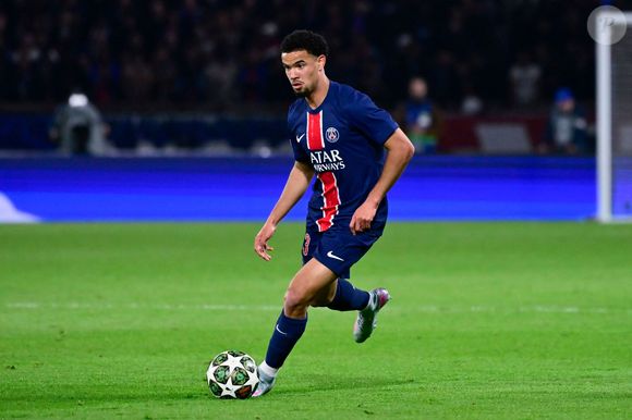Warren ZAIRE EMERY ( 33 - PSG ) au match Paris Saint Germain - Aston Villa FC le 9 avril 2025 à Paris, France. ( Photo by Dante Badano / PsnewZ ) -