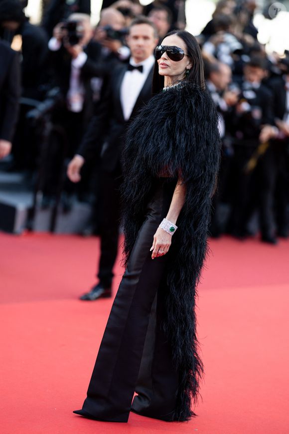 Demi Moore - Montée des marches du film " Fjord " lors du 79ème Festival International du Film de Cannes, le 18 mai 2026. © Jacovides-Moreau / Bestimage