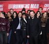 Mais très vite une personne de la production intervient et la recadre. 

Alexia Laroche-Joubert, Edgar Wright, Glen Powell et les élèves de la  Star Academy 2025 (G-D) Mélissa, Léa, Lily, Ambre, Léane, Léo, Noah, Théo P., Jeanne, Victor, Anouk, Ema, Sarah et Bastiaan lors de la première de Running Man au cinéma UGC Ciné Cité Bercy à Paris le 3 novembre 2025.

© Denis Guignebourg / Bestimage