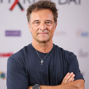 David Hallyday participe à la 22e édition de l'Aurel BGC Charity Day, organisée en hommage aux 658 employés de BGC décédés au World Trade Center le 11 septembre 2001, au siège d'Aurel BGC, rue Richelieu à Paris, le 11 septembre 2026, en France. Photo de Jérôme Domine/ABACAPRESS.COM