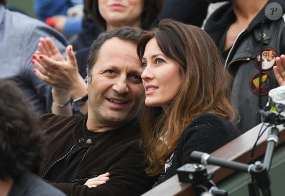 Arthur et Mareva Galanter assistent aux Internationaux de France de tennis à Roland Garros le 5 juin 2016 à Paris, France.  Photo by Laurent Zabulon/ABACAPRESS.COM