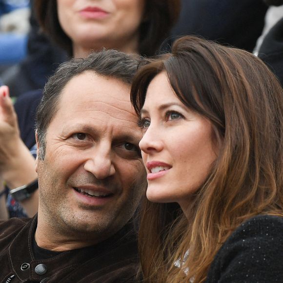 Arthur et Mareva Galanter assistent aux Internationaux de France de tennis à Roland Garros le 5 juin 2016 à Paris, France.  Photo by Laurent Zabulon/ABACAPRESS.COM