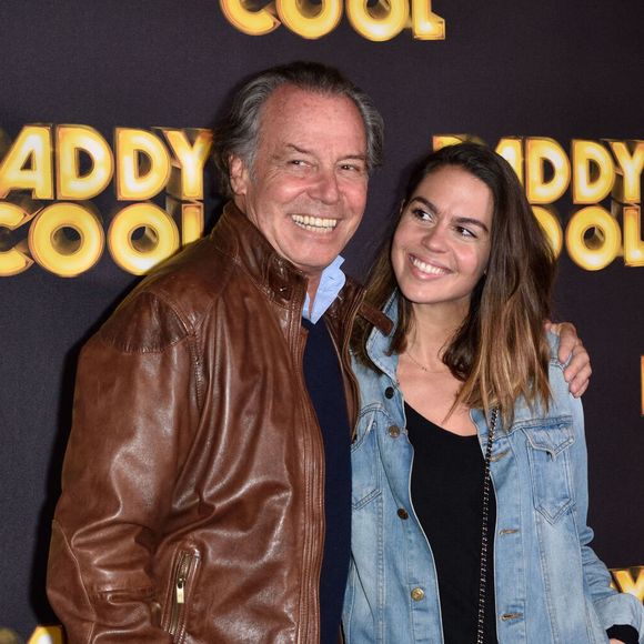 Michel Leeb et sa fille Fanny assistent à une première de Daddy Cool a Paris, France, le 26 octobre 2017. Photo by Alban Wyters/ABACAPRESS.COM