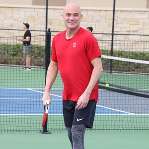 Andre Agassi à un événement de Pickleball le 12 avril 2025 à Henderson, Nevada. (STARMAX / BESTIMAGE).