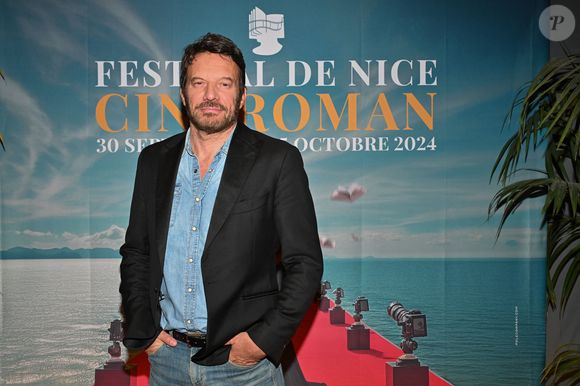 Samuel Le Bihan pour le film "Seul" durant la 6e édition du festival Cinéroman dédié aux adaptations cinématographiques de roman à Nice le 3 octobre 2024, au cinéma Pathé Gare du Sud. © Bebert / Jacovides / Bestimage