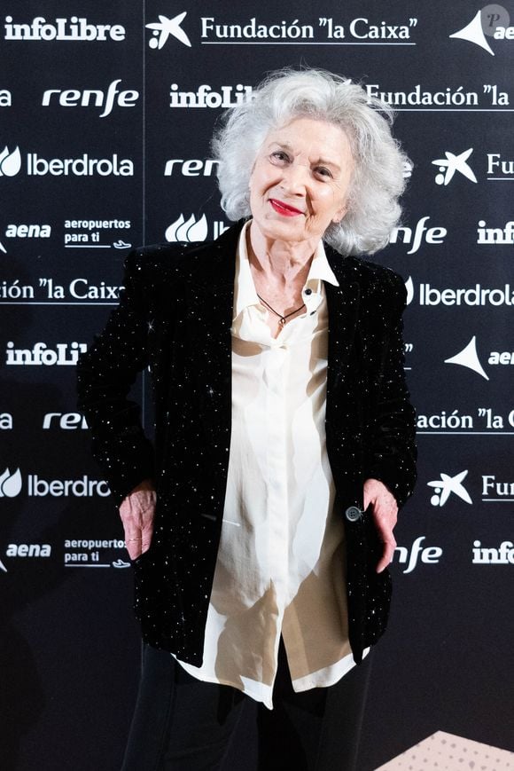 Elle avait 78 ans.

Marisa Paredes - Photocall du Prix Infolibre 2023 à Madrid, le 23 novembre 2023. 
© Alterphotos / Panoramic / Bestimage