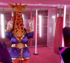 La Girafe lors du lancement de "Mask Singer 2025", le 2 mai, sur TF1