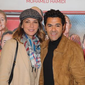 Mélissa Theuriau et Jamel Debbouze assistent à la première du film "Une Belle Équipe" à l'Hôtel des Champs-Élysées Biarritz à Paris, en France, le 3 décembre 2019. Photo : David Boyer/Abaca