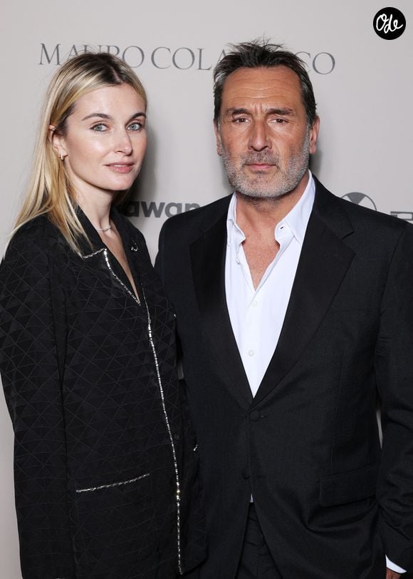 Gilles Lellouche et Alizee Guinochet lors de la soirée anniversaire des 25 ans de la Terrasse de Albane pendant le 79ème Festival International du Film de Cannes, France, le 15 mai 2026. © Denis Guignebourg/Bestimage