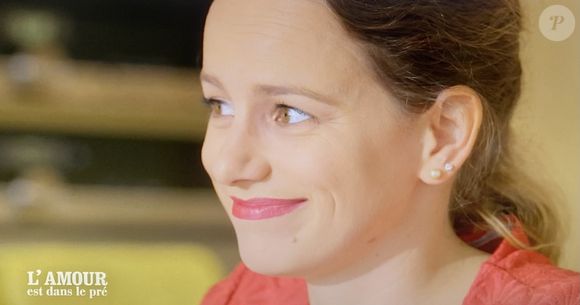 Marion dans l'émission "L'amour est dans le pré" en 2024.
Crédit : M6