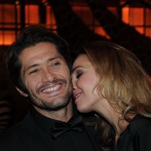 Bixente Lizarazu et Claire Keim lors de la soirée GQ au musée d'histoire naturelle à Paris, le 20 novembre 2013.

 © RACHID BELLAK / BESTIMAGE