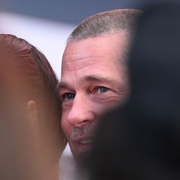 Brad Pitt sur le tapis rouge de la première new-yorkaise de "F1 : The Movie" à New York au Radio City Music Hall à New York, NY, 16 juin 2025. Photo par Anthony Behar/SPUS/ABACAPRESS.COM