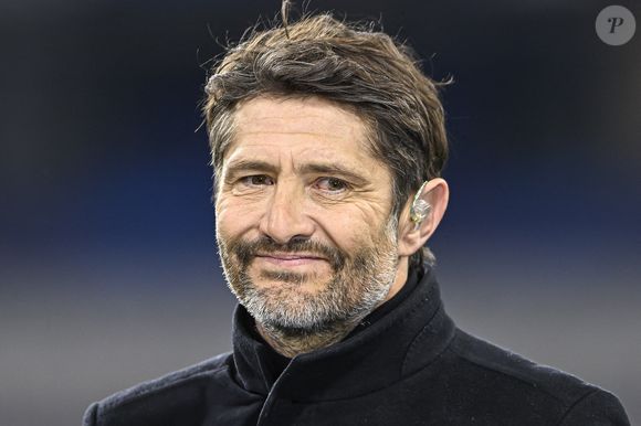 Bixente Lizarazu pour Telefoot sur TF1 TV lors du match de football UEFA Nations League France VS Croatie le 23 mars 2025 au Stade de France à Saint-Denis près de Paris, France. Photo par Joly Victor/ABACAPRESS.COM