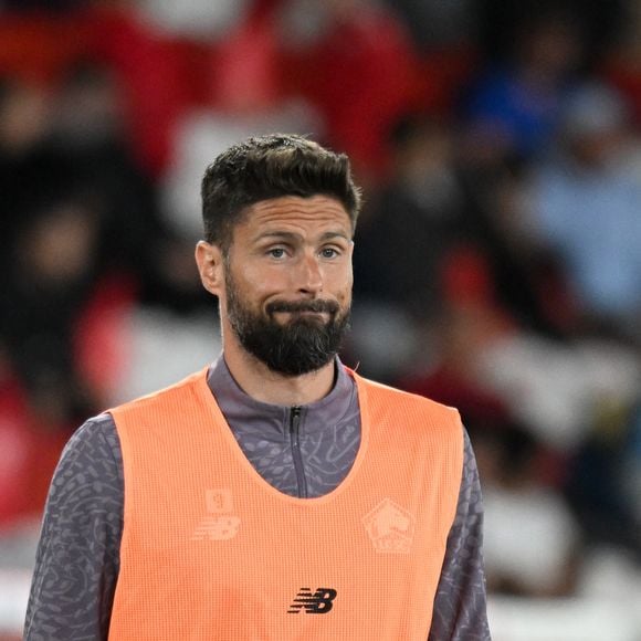 Olivier Giroud lors du match de football en ligue 1 Monaco - Lille (0-1) au stade Louis II de Monaco le 10 mai 2026.

© Lionel Urman / Bestimage