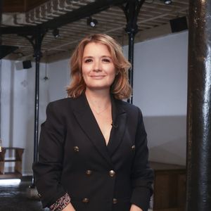 Exclusif - Pascale de La Tour du Pin pendant l'enregistrement d'Animaux Stars, présenté par B.Montiel et diffusé le 6 septembre 2025 sur Animaux TV, à Paris, France le 3 juillet 2025. © Jack Tribeca/Bestimage