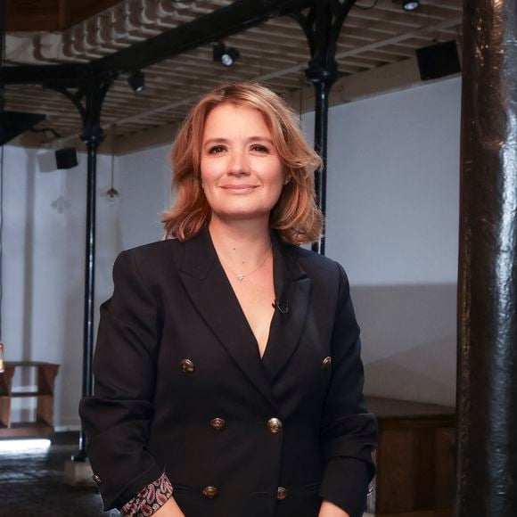 Exclusif - Pascale de La Tour du Pin pendant l'enregistrement d'Animaux Stars, présenté par B.Montiel et diffusé le 6 septembre 2025 sur Animaux TV, à Paris, France le 3 juillet 2025. © Jack Tribeca/Bestimage