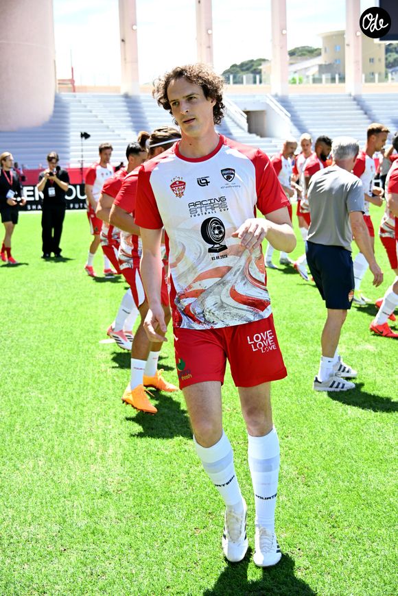 Paul de Saint Sernin lors du match de football caritatif au stade Louis II de Monaco opposant les Barbagiuans aux pilotes de l'équipe Nazionale Piloti dans le cadre de la "Racing Stars Football Cup" le 3 juin 2026.

© Bruno Bebert / Bestimage