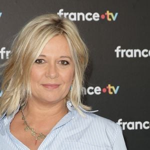 Flavie Flament au photocall de la conférence de presse de rentrée de France Télévisions à Paris, France, le 4 septembre 2024. © Coadic Guirec/Bestimage