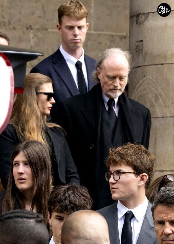 Pierre d'Arenberg - Obsèques de Silvita Gallienne (née Baronne Silvita de Posch Pastor) dans l'église Saint-Philippe du Roule à Paris le 9 juin 2026.
Agence / Bestimage