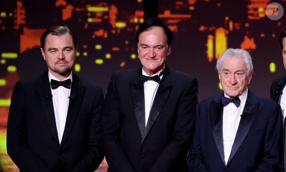 Leonardo DiCaprio, Quentin Tarantino, Robert de Niro - Cérémonie d'ouverture du 78ème Festival International du Film de Cannes, au Palais des Festivals à Cannes. Le 13 mai 2025.
© Borde-Jacovides-Moreau / Bestimage