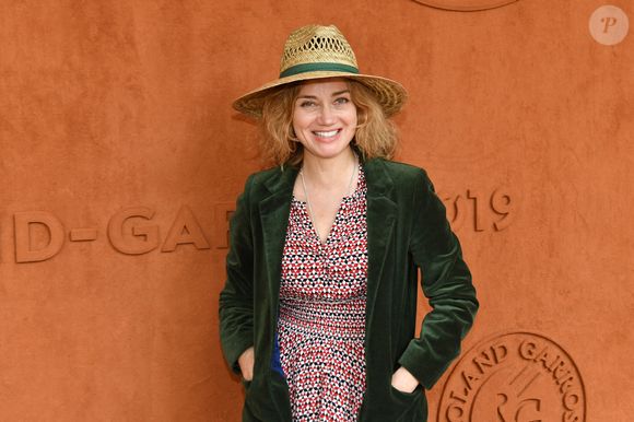 Marine Delterme dans le Village pendant les Internationaux de France de tennis à l'arène Roland-Garros le 2 juin 2019 à Paris, France. Photo by Laurent Zabulon / ABACAPRESS.COM