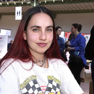 Aël Pagny  ( fille de Florent Pagny ) - Festival du Livre de Paris 2025 au Grand Palais à Paris le 11 avril 2025.
© Cédric Perrin / Bestimage