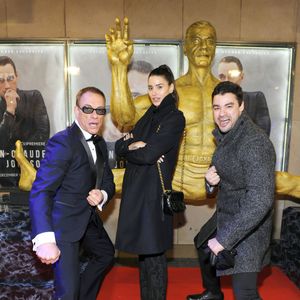 Exclusif - Jean-Claude Van Damme et ses enfants Kristopher Van Varenberg et Bianca Bree (Bianca Van Varenberg) - Intérieur - Présentation de la série "Jean-Claude Van Johnson" par Amazon TV au cinéma Le Grand Rex à Paris, le 12 décembre 2017.
Crédit : API / BESTIMAGE