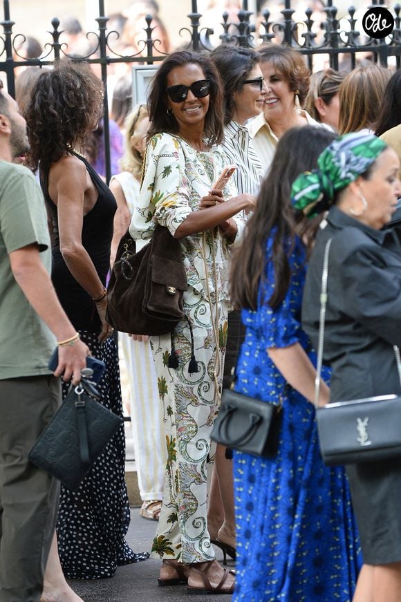 Karine Le Marchand, Hoda Roche - Arrivées au mariage civil de Thylane Blondeau et Benjamin Attal à la mairie du 16ème arrondissement de Paris le 29 juin 2026.
Agence / Bestimage