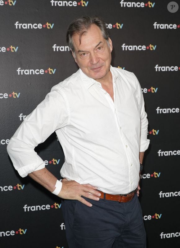 Samuel Labarthe au photocall de la conférence de presse de rentrée de France Télévisions à Paris, France, le 4 septembre 2024. © Coadic Guirec/Bestimage