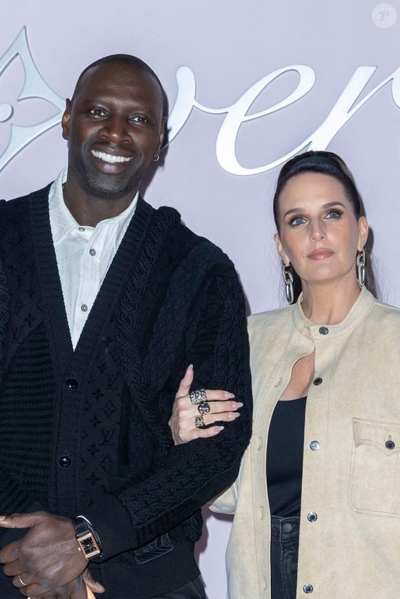 Omar Sy et Helene Sy - Photocall pour le défilé Louis Vuitton prêt à porter hommes Automne / hiver 2025 - 2026 lors de la fashion week à Paris le 21 2025. © Olivier Borde /Bestimage