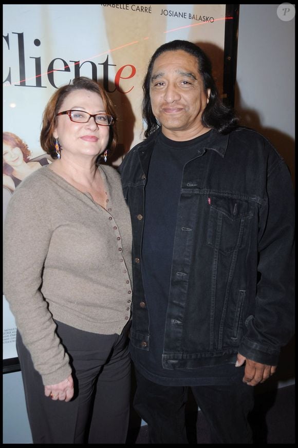 Exclusif - Josiane Balasko et son mari Georges Aguilar - Première du film "Cliente" de Josiane Balasko au cinéma Gaumont Convention à Paris RINDOFF-GUIREC / BESTIMAGE