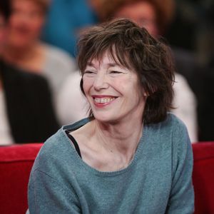 Jane Birkin lors de l'enregistrement de l'émission "Vivement Dimanche", au studio Gabriel à Paris, France, le 24 février 2010 2010. Invité principal Danielle Darrieux. © JLPPA/Bestimage